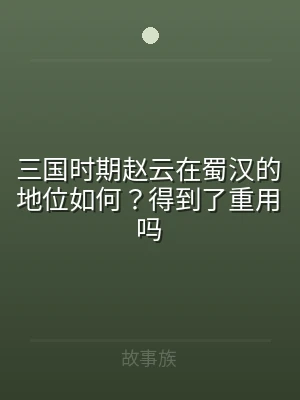 三国时期赵云在蜀汉的地位如何？得到了重用