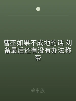 曹丕如果不成地的话 刘备最后还有没有办法