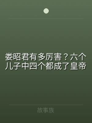 娄昭君有多厉害？六个儿子中四个都成了皇帝