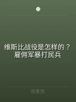 维斯比战役是怎样的？雇佣军暴打民兵