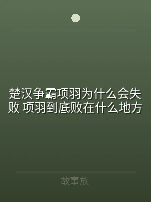 楚汉争霸项羽为什么会失败 项羽到底败在什