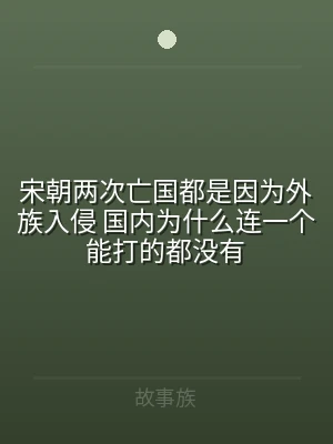 宋朝两次亡国都是因为外族入侵 国内为什么