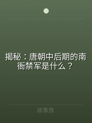 揭秘：唐朝中后期的南衙禁军是什么？