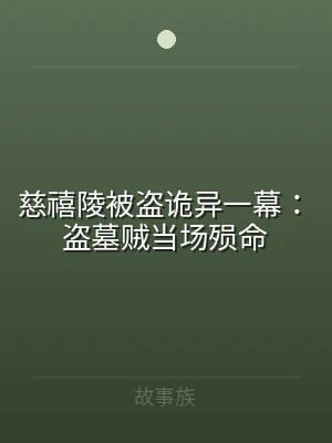 慈禧陵被盗诡异一幕：盗墓贼当场殒命
