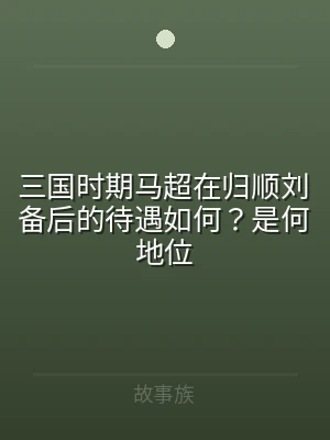 三国时期马超在归顺刘备后的待遇如何？是何