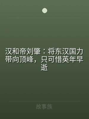 汉和帝刘肇：将东汉国力带向顶峰，只可惜英