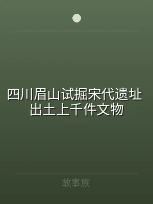四川眉山试掘宋代遗址 出土上千件文物