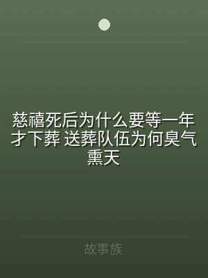 慈禧死后为什么要等一年才下葬 送葬队伍为