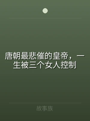 唐朝最悲催的皇帝，一生被三个女人控制