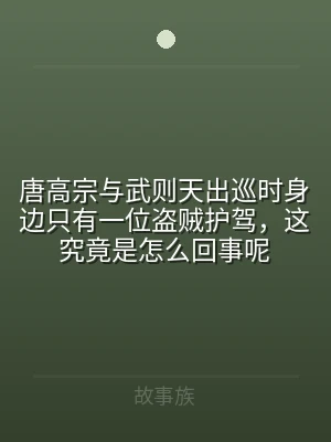 唐高宗与武则天出巡时身边只有一位盗贼护驾